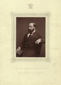 Albert Edward, Prince of Wales by Lock and Whitfield